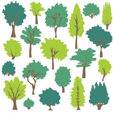 Doğal logo veya zeytin daire içinde etiketi