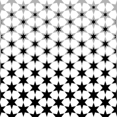 Soyut yıldız siyah ve beyaz duvar kağıdı veya arka plan