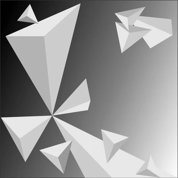 多角形の抽象的な背景。低ポリ クリエイティブ テンプレート. — ストックベクタ