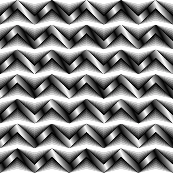 Patrón geométrico abstracto con triángulos y rayas — Archivo Imágenes Vectoriales