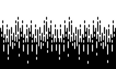 Siyah ve beyaz arka plan ile noktalı resim geçiş. 