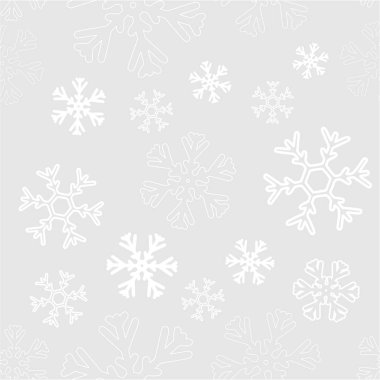 Kış kar ile arka plan. Vektör grafik degrade desen ile basit kar.