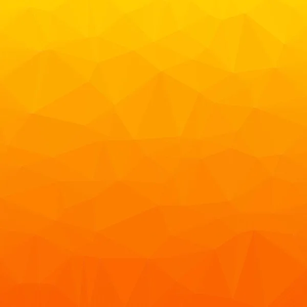 Аннотация Orange Polygonal Triangle Background Векторный Многоугольник Состоящий Треугольников Геометрический — стоковый вектор