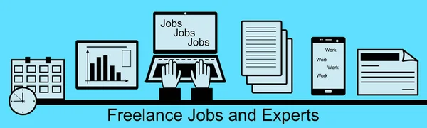 Freelance olarak uzak iş. Modern bilgi teknolojisi, iş yeri, araçları serbest meslek ve çalışma alanı.