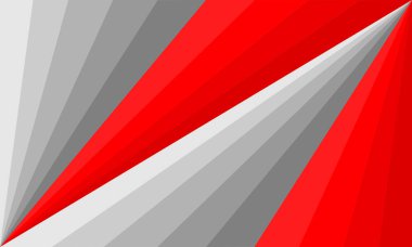 Gri ve kırmızı arka plan vektör çizim. Kapak şablonu düzeni, iş ilanı, geometrik doku şablonu.