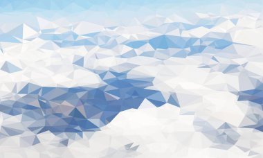 Soyut poligonal üçgen arka plan. Üçgen oluşur vektör çokgen. Geometrik arka plan gradyan ile Origami tarzında.