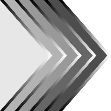 Soyut siyah ve gri desen üzerinde Oku tam puan veya ileri. Modern futuristik arka plan vektör çizim.