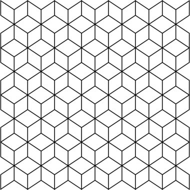 Sorunsuz siyah ve beyaz blockchain teknoloji desen. Vektör iş desen bloğu.