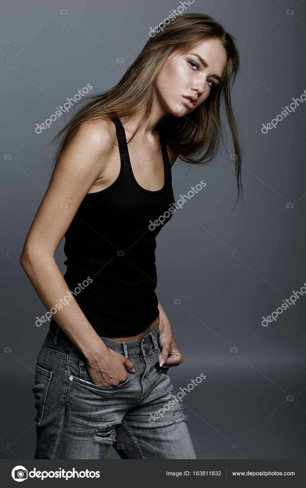 jeans top sexy
