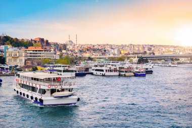 istanbul'da gün batımı