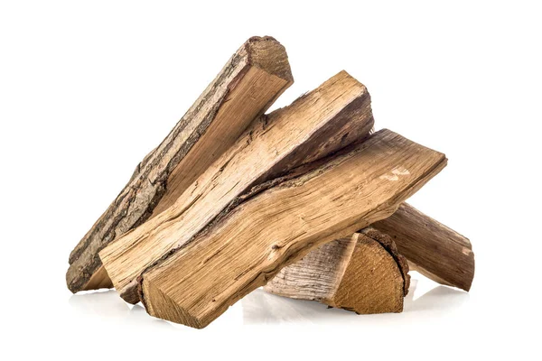 Firewoods isolated on white — Stock Photo, Image
