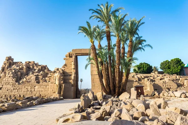 Ruine des Karnak-Tempels — Stockfoto