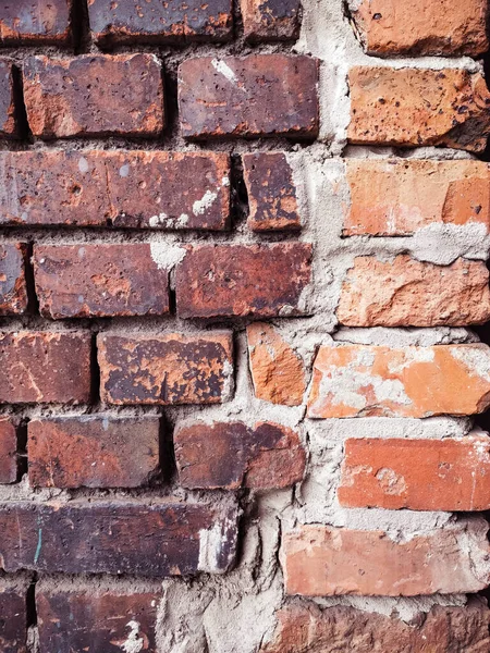 Eski kırmızı tuğla duvar arkaplanı