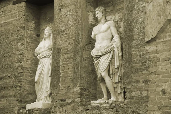 Sepya Pompei'de kalıntıları — Stok fotoğraf