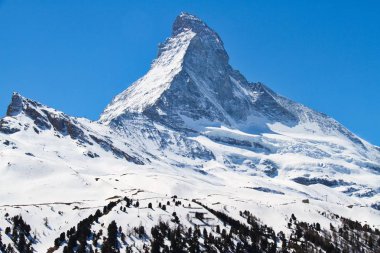 Matterhorn Zirvesi mavi Cky ile