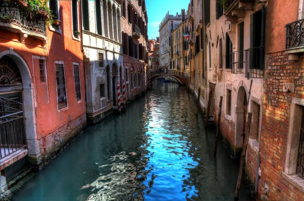 Empty Venice Canal — Stock Photo, Image