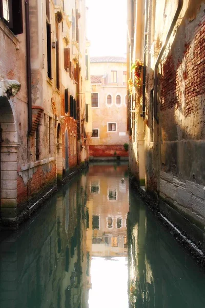 Vacío Canal de Venecia — Foto de Stock