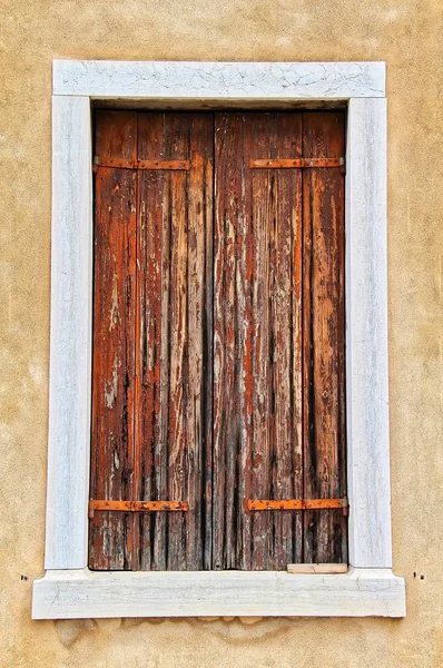 Venedik Talya Dan Bir Pencere — Stok fotoğraf