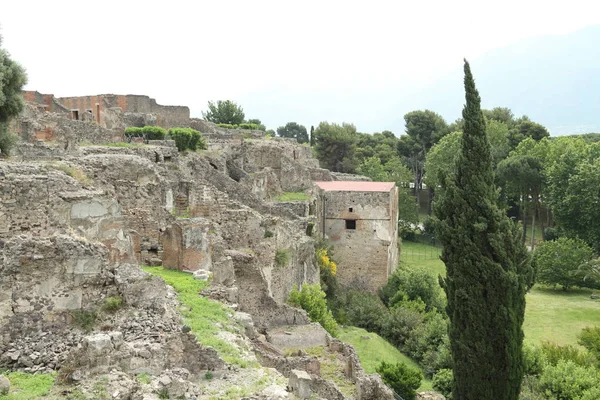 Las Ruinas Antigua Costa Pompeya Italia —  Fotos de Stock
