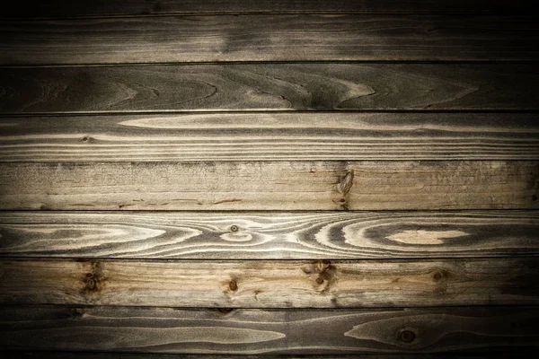 Horizontale Houten Plank Achtergrond Met Kopie Ruimte — Stockfoto