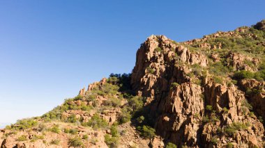 Arizona 'da bir dağın zirvesi