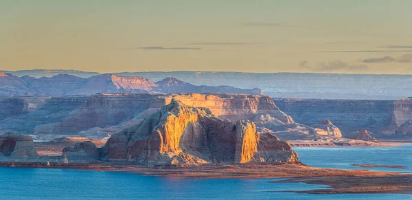 Morning Light Striking Cliffs Utahs Grand Staircase Escalante National Monument — Stock Photo, Image