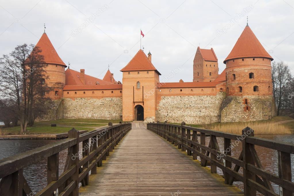Castle of Lithuanian kings. Trakai.