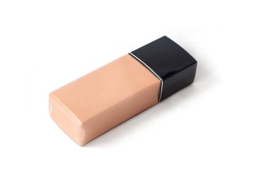 Vakfı beyaz arka plan üzerinde izole krema ile tüp