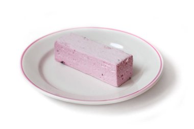 Uçan daire beyaz arka plan üzerinde izole parfe