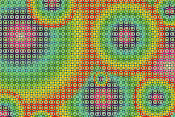 Rainbow circles texture for background