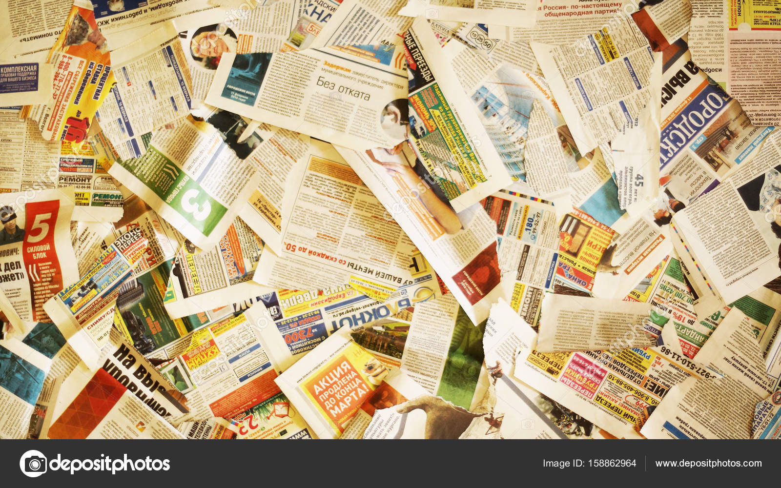 Fondo de textura de periódico — Foto de stock © fedboy #158862964