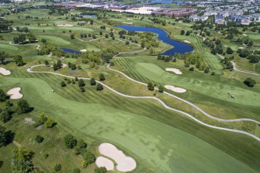 Golf Rotası Hava Görünümü