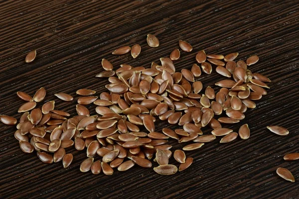Cumulo di semi di lino . — Foto Stock