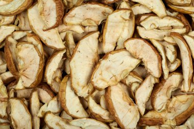 Doku kurutulmuş elma.