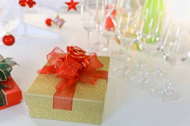 Yeni yıl, Noel ve Tatil Baharatı konsepti. G 'ye yaklaş