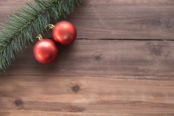 Feliz Ano Novo e Conceito de Natal. Plana vista lay de colorido — Fotografia de Stock