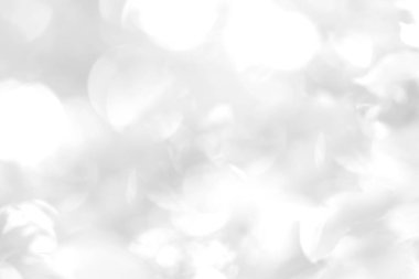 Duvar kağıdı olarak kullanılan beyaz desenlerin odağı bulanıklaştı