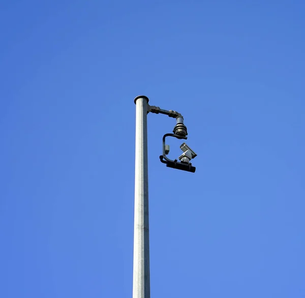 Surveillance Camera.Monitoring Camera. — Stock Photo, Image