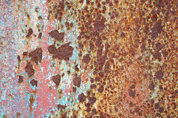 Textuur van roestig ijzer — Stockfoto