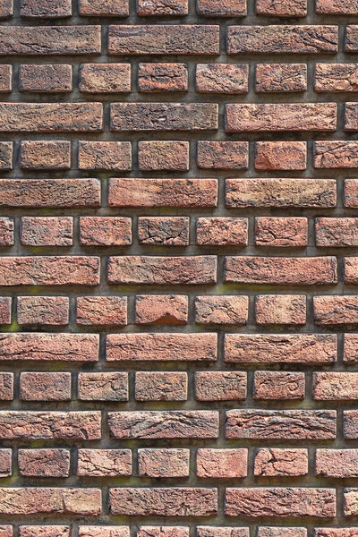 Red brick wall background