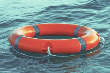 Turuncu lifeşamandıra havuz halkası float