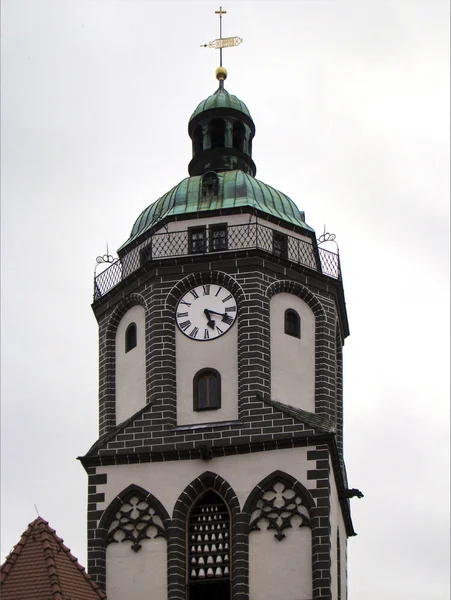 Turm der Frauenkirche in Meißen — Stockfoto