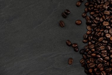 Kavrulmuş kahve çekirdeği.