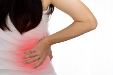 Kadın eli bel yakalar 