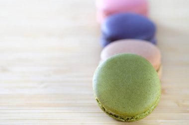 Tatlı ve renkli kurabiye kurabiye