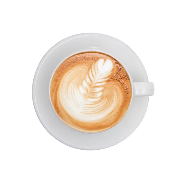 Tampilan atas - secangkir kopi — Stok Foto