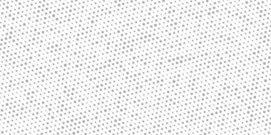 Çapraz noktalı desen. Soyut gri yarım ton vektör arkaplanı. Optik illüzyon grafik etkisi. Grunge tarzı