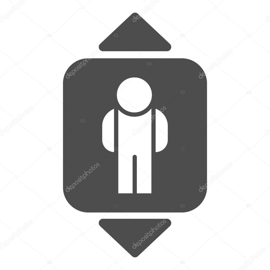 Elevator Solid Icon Passenger Lift Human And Up And Down Arrows Symbol Glyph Style Pictogram On White Background Hotel Business Sign For Mobile Concept And Web Design Vector Graphics Premium Vector Elevator Solid Icon Passenger Lift Human And Up And Down Arrows Symbol Glyph Style Pictogram On White Background Hotel Business Sign For Mobile Concept And Web Design Vector Graphics Premium Vector