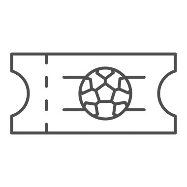 Kibrit kutusu ince çizgi ikonu. Futbol ya da futbol oyunu olayı geçiş ögesi sembolü, beyaz zemin üzerinde ana hatlı resim. Mobil konsept ve web tasarımı için spor tabelası. Vektör grafikleri.