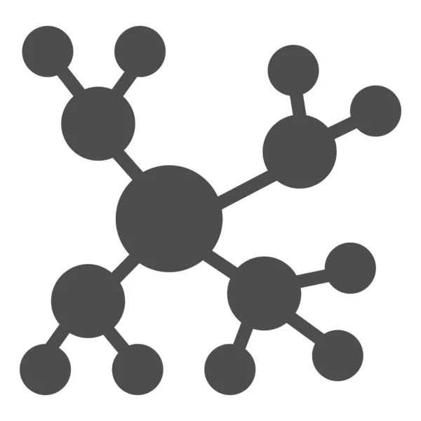 Ícone sólido de rede. Ilustração do vetor da conexão do Internet isolada no branco. Design de estilo de glifo conceito de rede, projetado para web e aplicativo. Eps 10 . —  Vetores de Stock